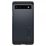 Spigen Google Pixel 6a Deksel Tough Armor Metal Slate