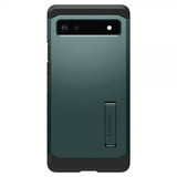 Spigen Google Pixel 6a Deksel Tough Armor Midnight Green
