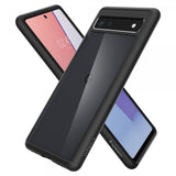 Spigen Google Pixel 6a Deksel Ultra Hybrid Matte Black