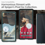 Spigen Google Pixel 6a Skjermbeskytter GLAS.tR ALIGNmaster 2-pakning