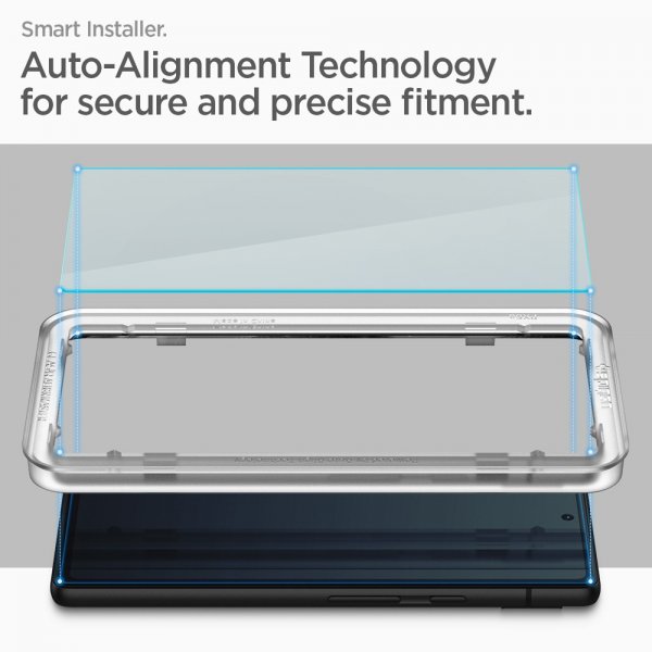 Spigen Google Pixel 6a Skjermbeskytter GLAS.tR ALIGNmaster 2-pakning