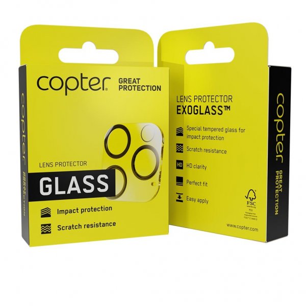 Copter Google Pixel 7 Kamerabeskytter Exoglass Lens Protector