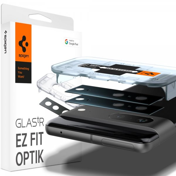 Spigen Google Pixel 7 Kamerabeskytter Glas.tR EZ Fit Optik 2-pakning