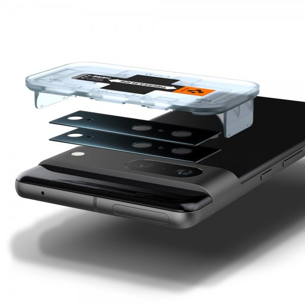 Spigen Google Pixel 7 Kamerabeskytter Glas.tR EZ Fit Optik 2-pakning