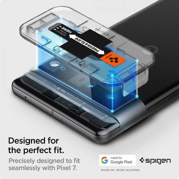 Spigen Google Pixel 7 Kamerabeskytter Glas.tR EZ Fit Optik 2-pakning