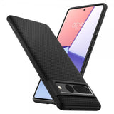 Spigen Google Pixel 7 Pro Deksel Liquid Air Matte Black