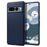 Spigen Google Pixel 7 Pro Deksel Liquid Air Navy Blue
