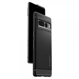 Spigen Google Pixel 7 Pro Deksel Rugged Armor Matte Black