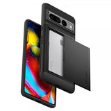 Spigen Google Pixel 7 Pro Deksel Slim Armor CS Svart