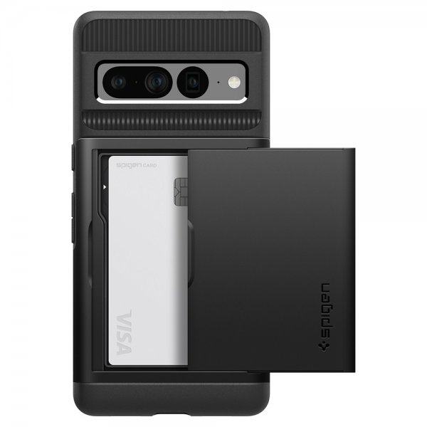 Spigen Google Pixel 7 Pro Deksel Slim Armor CS Svart