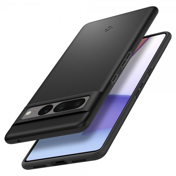 Spigen Google Pixel 7 Pro Deksel Thin Fit Svart