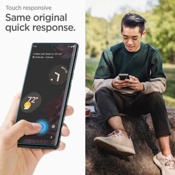 Spigen Google Pixel 7 Pro Skjermbeskytter Neo Flex 2-pakning