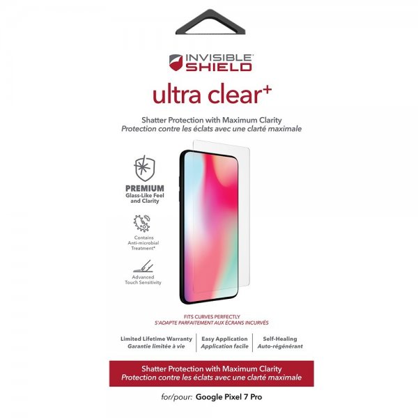 Zagg InvisibleShield Google Pixel 7 Pro Skjermbeskytter Ultra Clear+