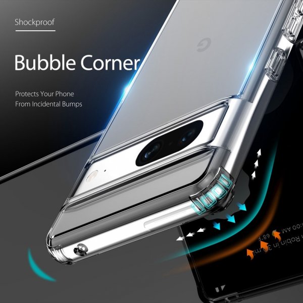Dux Ducis Google Pixel 7 Deksel Clin Series Transparent