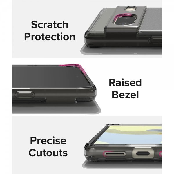 Ringke Google Pixel 7 Deksel Fusion Matte Smoke Black