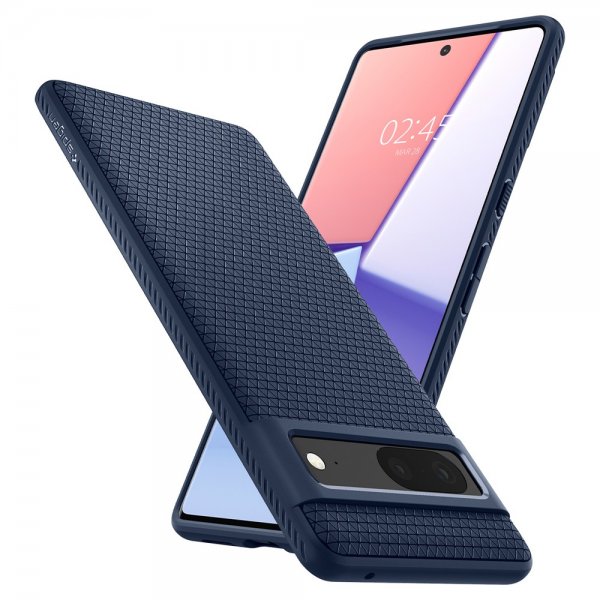 Spigen Google Pixel 7 Deksel Liquid Air Navy Blue