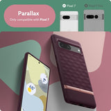 Caseology Google Pixel 7 Deksel Parallax Burgundy