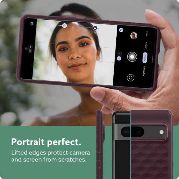 Caseology Google Pixel 7 Deksel Parallax Burgundy