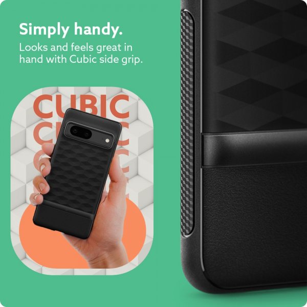 Caseology Google Pixel 7 Deksel Parallax Matte Black