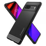 Spigen Google Pixel 7 Deksel Rugged Armor Matte Black