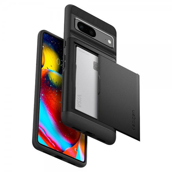 Spigen Google Pixel 7 Deksel Slim Armor CS Svart