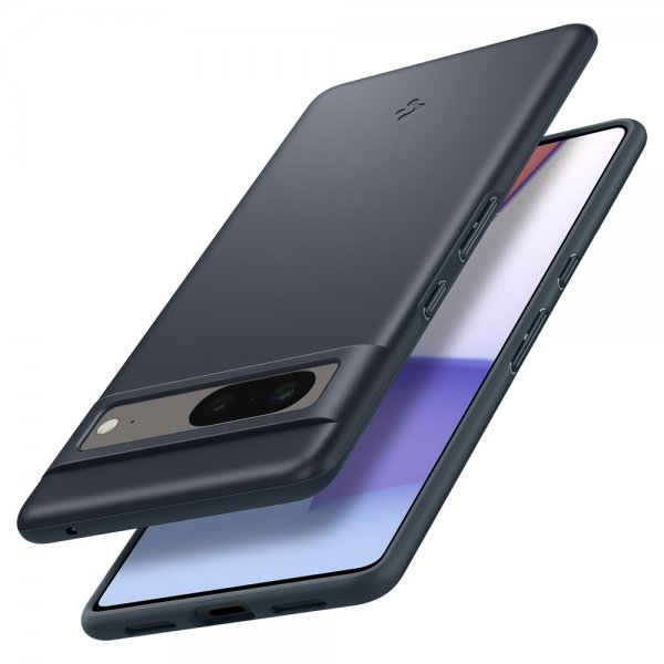 Spigen Google Pixel 7 Deksel Thin Fit Metal Slate