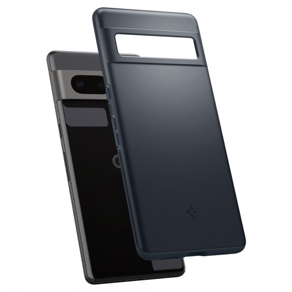 Spigen Google Pixel 7 Deksel Thin Fit Metal Slate