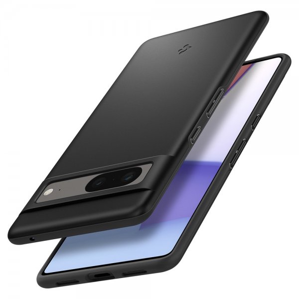 Spigen Google Pixel 7 Deksel Thin Fit Svart