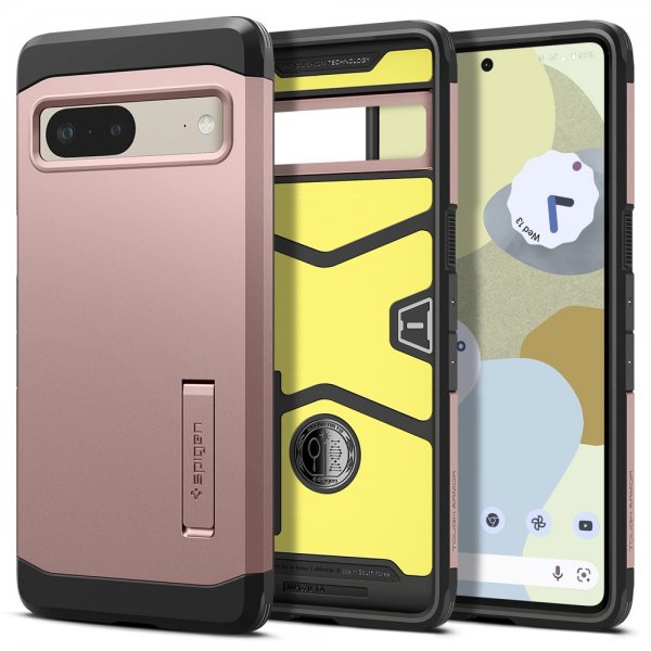 Spigen Google Pixel 7 Deksel Tough Armor Rosegull