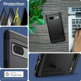 Spigen Google Pixel 7 Deksel Tough Armor Svart
