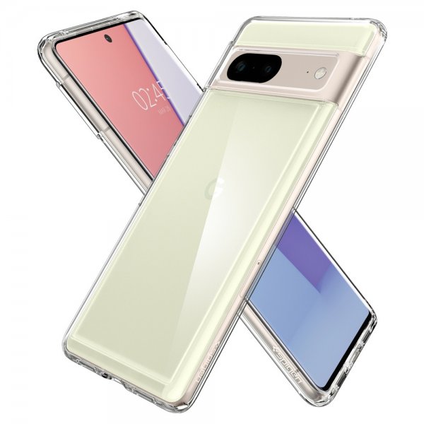 Spigen Google Pixel 7 Deksel Ultra Hybrid Crystal Clear