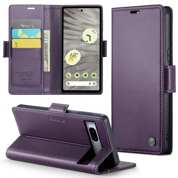 CaseMe Google Pixel 7a Etui 023 Series Lilla