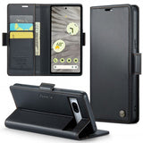 CaseMe Google Pixel 7a Etui 023 Series Svart