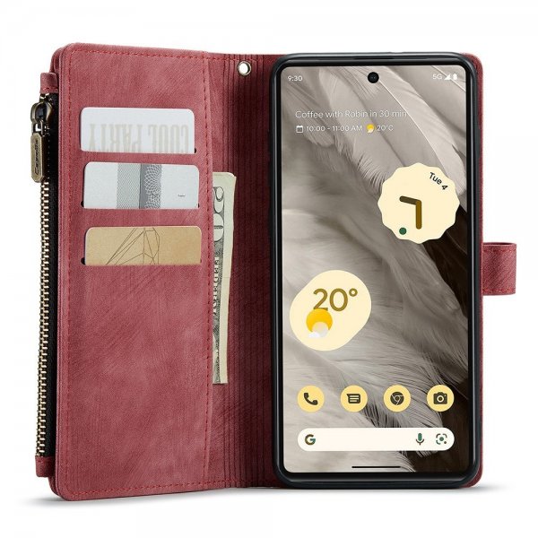 CaseMe Google Pixel 7a Etui C30 Series Rød