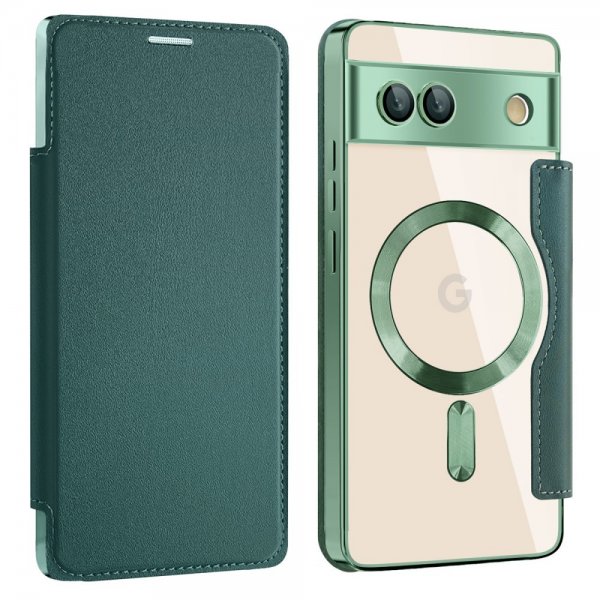 Google Pixel 7a Etui MagSafe Grønn