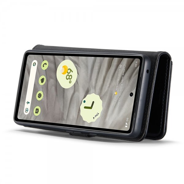 Dg.Ming Google Pixel 7a Etui Avtagbart Deksel Svart