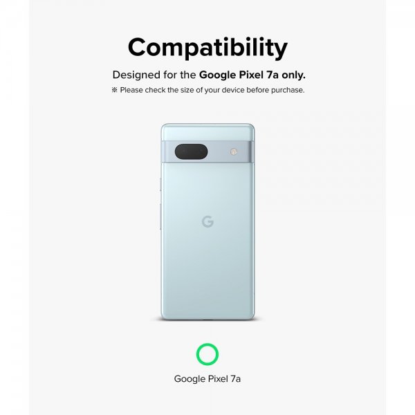 Ringke Google Pixel 7a Kamerabeskytter Camera Protector Glass 3-pack