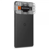 Spigen Google Pixel 7a Kamerabeskytter Glas.tR EZ Fit Optik 2-pakning Svart