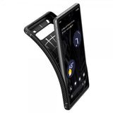 Spigen Google Pixel 7a Deksel Rugged Armor Matte Black