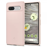Spigen Google Pixel 7a Deksel Thin Fit Pink Sand