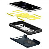 Spigen Google Pixel 7a Deksel Tough Armor Metal Slate