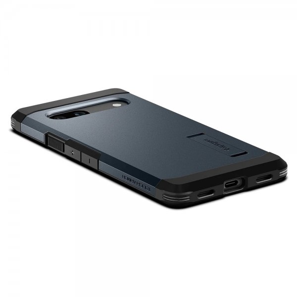 Spigen Google Pixel 7a Deksel Tough Armor Metal Slate