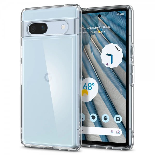 Spigen Google Pixel 7a Deksel Ultra Hybrid Crystal Clear