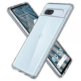 Spigen Google Pixel 7a Deksel Ultra Hybrid Crystal Clear