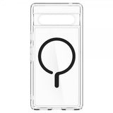 Spigen Google Pixel 7a Deksel Ultra Hybrid OneTap Metal Ring MagFit Svart