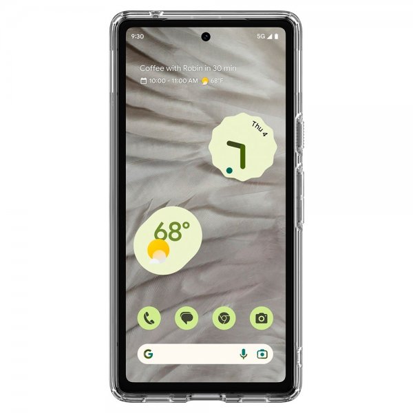 Spigen Google Pixel 7a Deksel Ultra Hybrid OneTap Metal Ring MagFit Svart