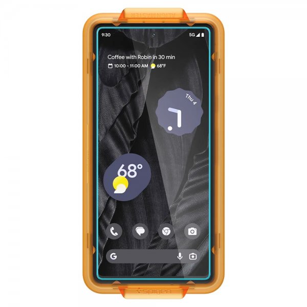 Spigen Google Pixel 7a Skjermbeskytter GLAS.tR ALIGNmaster 2-pakning