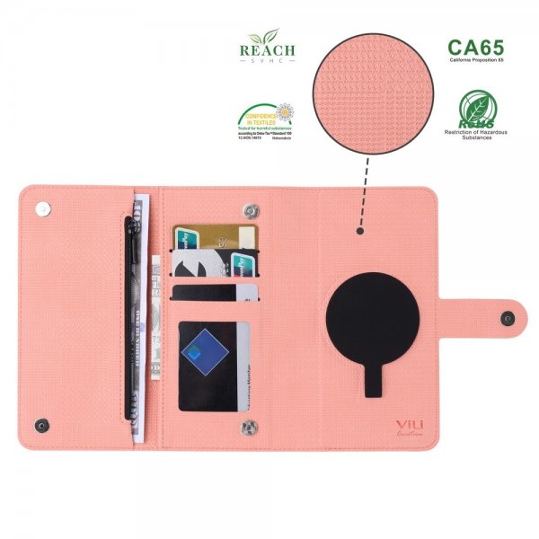 VILI Google Pixel 8 Etui Avtagbart Deksel GHB Series MagSafe Rosa
