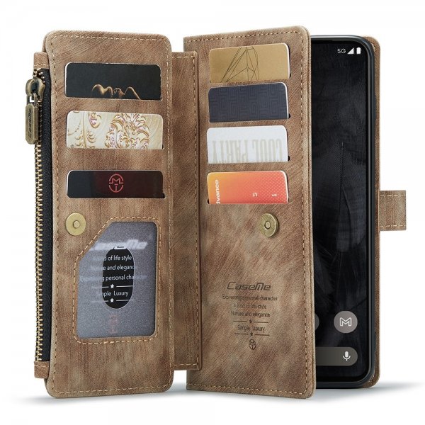 CaseMe Google Pixel 8 Pro Etui C30 Series Brun