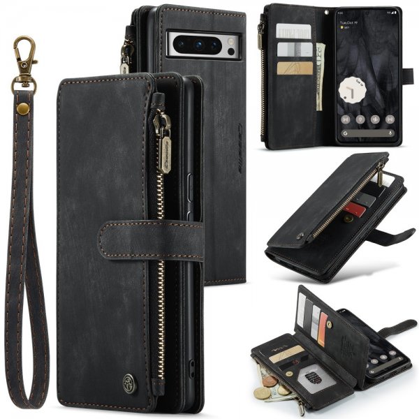 CaseMe Google Pixel 8 Pro Etui C30 Series Svart